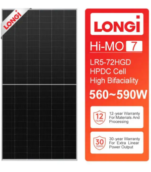 Longi Himo 7 LR5-72HGD 560w, 565w, 570w,575w,580w,585w,590w
