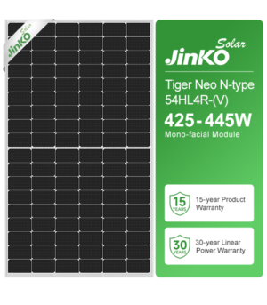 Jinko Tiger Neo N-type 54HL4R-(V)425w,430w,435w,440w,445w